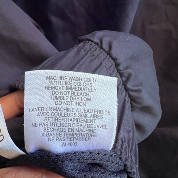 Vintage Y2K ADIDAS Reversible Windbreaker Vest Full Zip Navy Blue Large Hiking - Picture 6 of 7